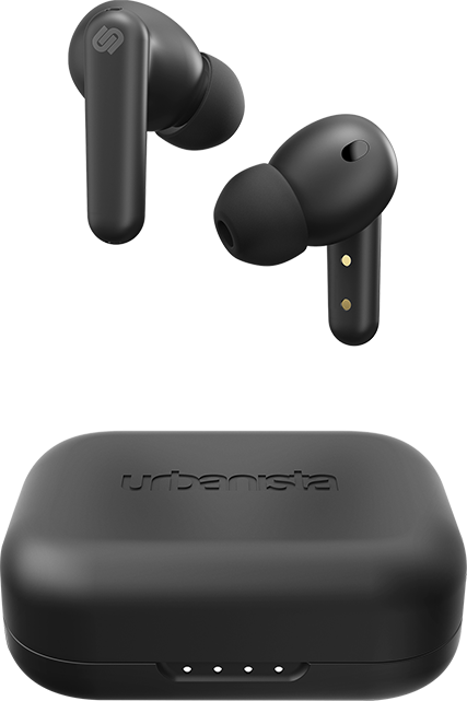 Urbanista London Active Noise Cancelling True Wireless Earbuds - Black